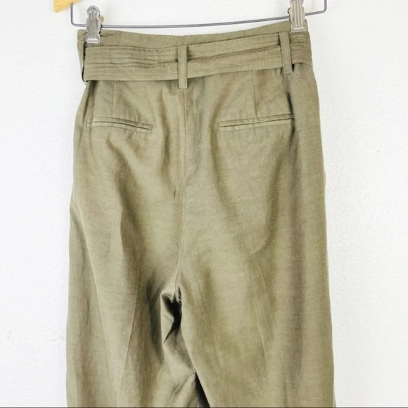 TROUVÉ Tie Waist‎ High Rise Pants Size 0 - Picture 8 of 9